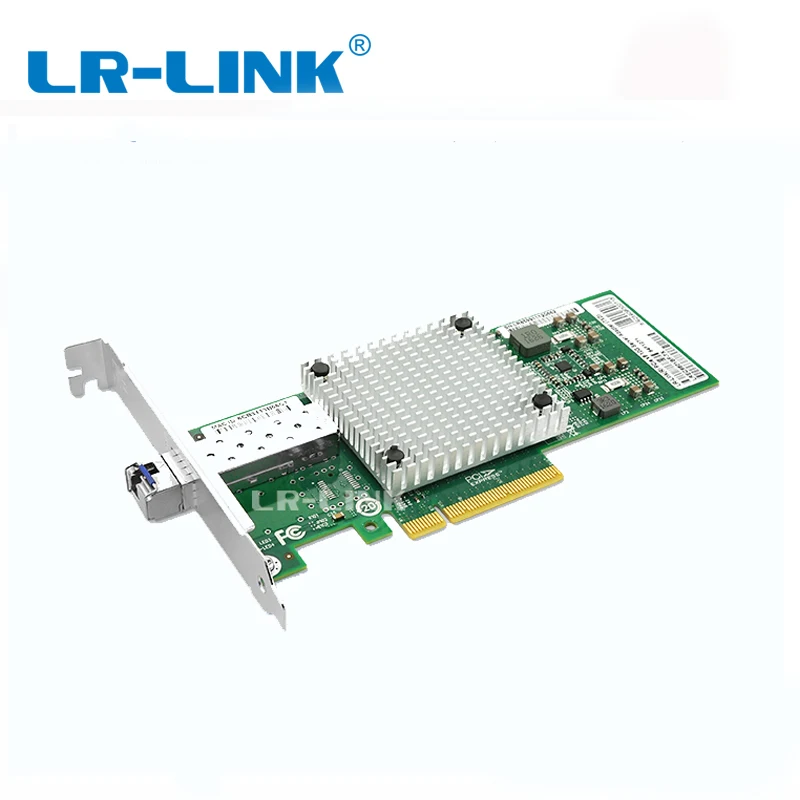 LR-LINK 9801BF-TX/RX 2 шт. 10 гигабитная сетевая карта волоконно-оптический серверный адаптер PCI-Express сетевой контроллер Intel 82599 NIC