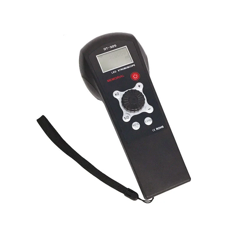 JNC Stroboscope Meter Handheld Digital Stroboscope Tachometer DT325E with 9 lights