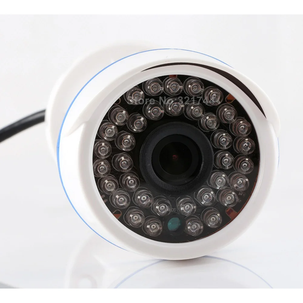 XMEYE HI3516C CCTV HD 1080 P IP Камера 2MP Открытый Пуля безопасности 720 с объектив 3 6 мм (48 V POE