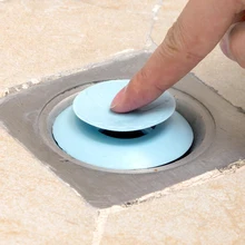 House Scenery Drain Hair Shower Catcher Clean Never Clogged Bathtub Plumbing TPR Cover Bathroom Filter Sewer Stopper F2622