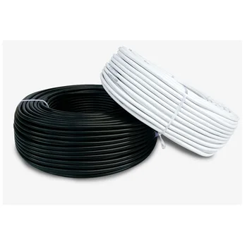 

100m Monitoring power cord / 2 core / flat sheathed cable / RVVB 2X0.75 mm2 square / pure copper wire