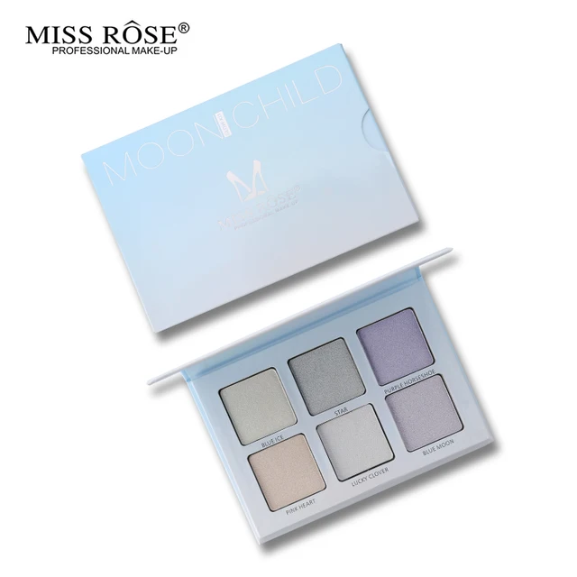 Miss Rose Professional Makeup Face Contour Set 4 Color Powder Highlighter Palett&hellip;
