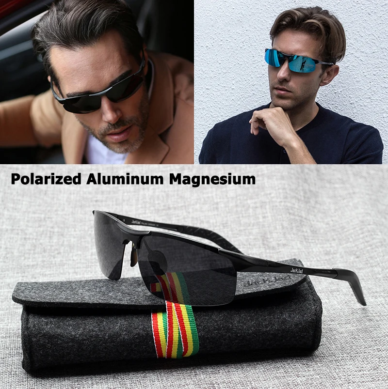 JackJad JJ8177 алюминиево-магниевые Поляризованные, авиационные стильные мужские классические солнцезащитные очки для вождения фирменного дизайна солнцезащитные очки Oculos De Sol