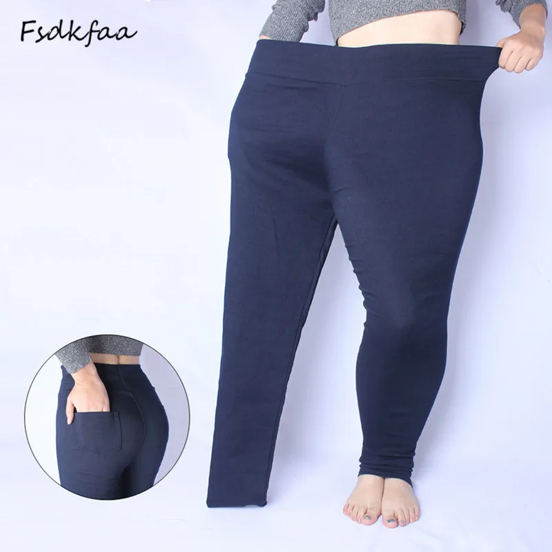 FSDKFAA Women 2018 Spring Basic Pencil Pants Elastic Black White Mid-Waist Over Size Trousers Capris Plus Size XL-5XL FSDKFAA Women 2018 Spring Basic Pencil Pants Elastic Black White Mid-Waist Over Size Trousers Capris Plus Size XL-5XL