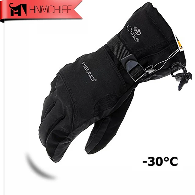 2017 New Men’s Ski Gloves Snowboard Gloves Snowmobile Motorcycle Riding Winter Gloves Windproof Waterproof Unisex Snow Gloves