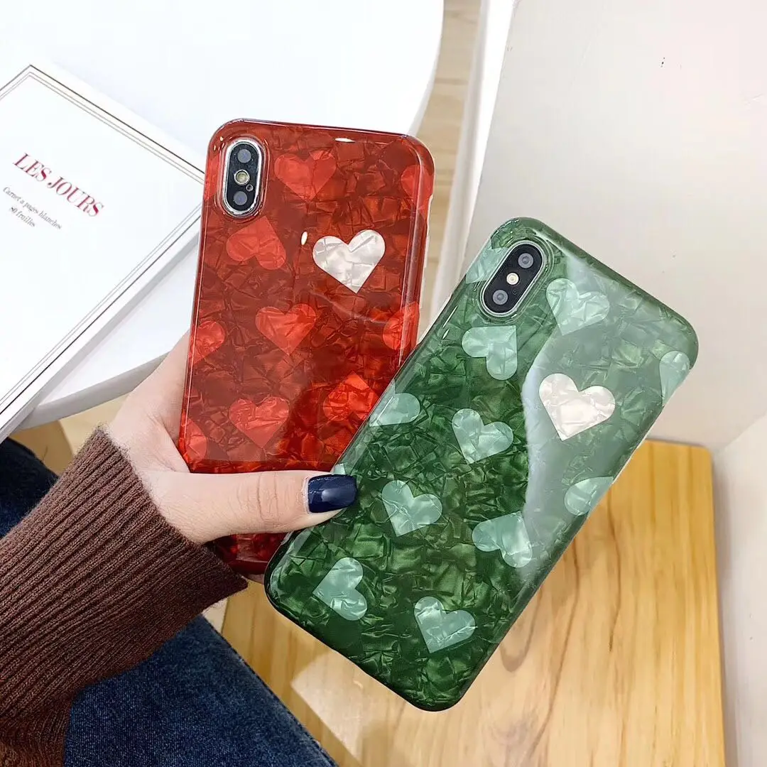 Wixcen Cute Fritillaria Tpu Phone Case for Iphone Xs Xsmax Xr X Soft Silicone Cover 6 7 8 6splus Red Green |