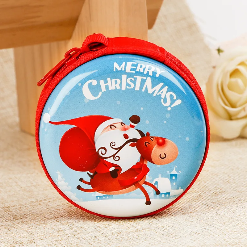 Рождественские украшения, плюшевый Кошелек, игрушки, подарки, креативный Детский мультфильм, Рождество, старый аниме, окружающая монета, подвеска для дамской сумочки M22