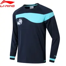 Li-Ning Мужская Клубная Толстовка Puebla, Классический крой, хит цвета, логотип, подкладка Hodie, удобные спортивные топы, пуловеры AWDN129 MWW1588
