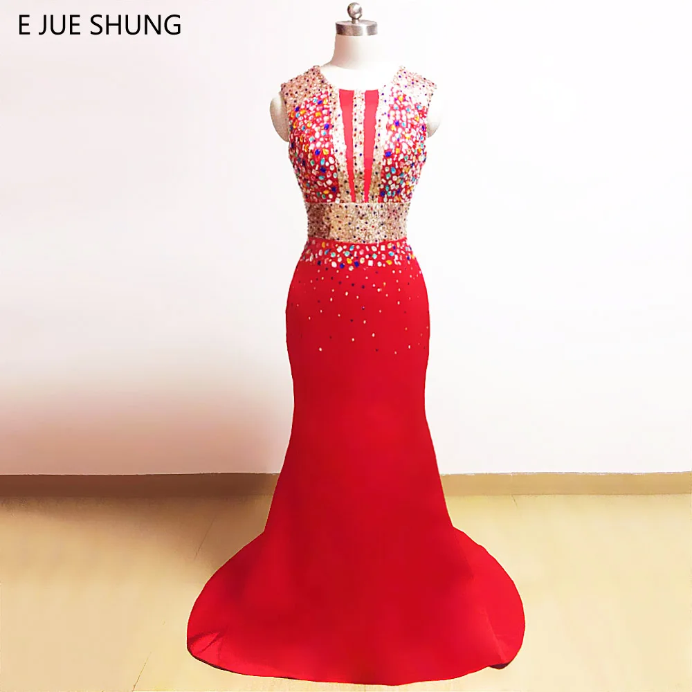 evening gowns with crystals