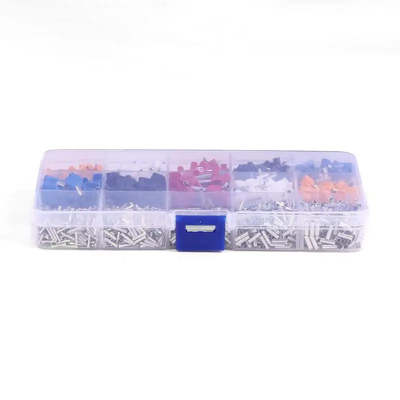 

2340pcs Electrical Cable Wire Connector Insulated Cold-pressed Terminals Electrical Wire Terminals Crimp Connectors