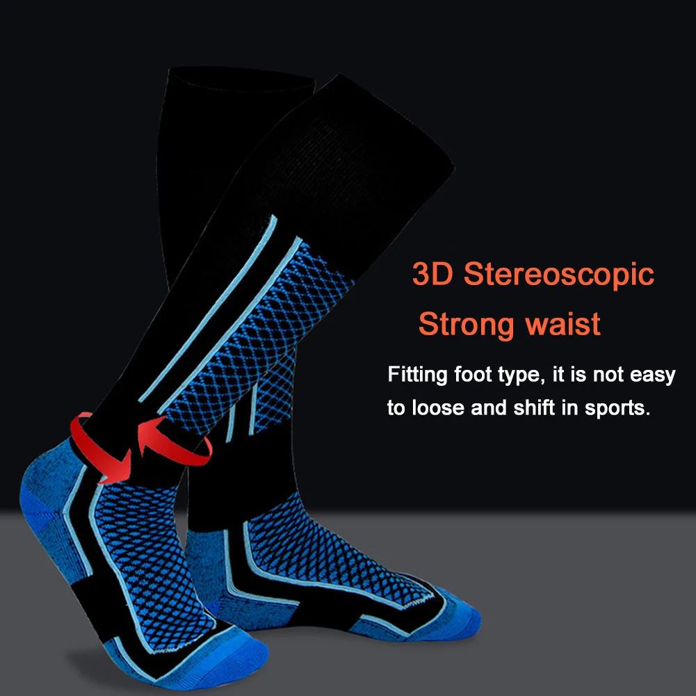 ارتداء الطلاء للجنسين الشتاء الجوارب الدافئة الرياضة طويل في الهواء الطلق رشاقته التزلج تنفس ارتداء الطلاء للجنسين الشتاء الجوارب الدافئة الرياضة طويل في الهواء الطلق رشاقته التزلج تنفس