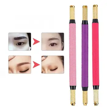 

Tattoo Supplies Semi-permanent Eyebrow Eyeliner Tattoo Pen Double-headed Manual Microblading Tattoo Pen Tattoo Supplie