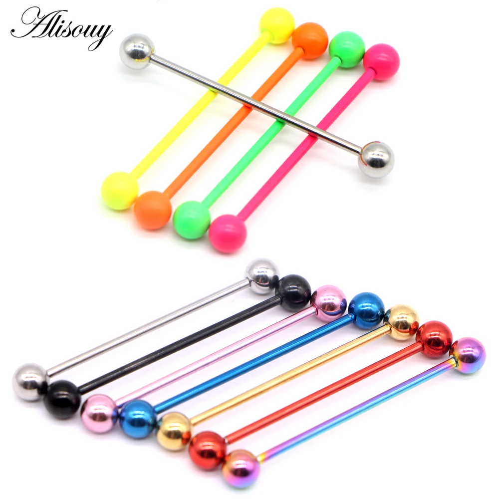 Orecchini A Perno Flesh Tunnel Plug Spikes Punte Acciaio Inox Orecchio