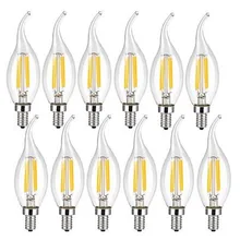 10 pçs led filamento lâmpada e14 4w/6w ac220v escudo de vidro 360 graus c35 edison retro vela luz quente/frio branco frete grátis