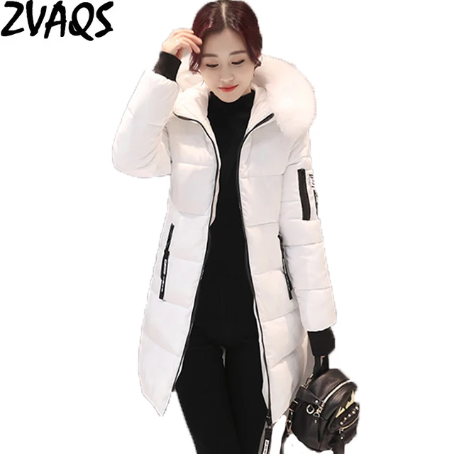 Largo 3xl Más Chaqueta Invierno Mujeres Delgado Tamaño Parkas aXWq48B