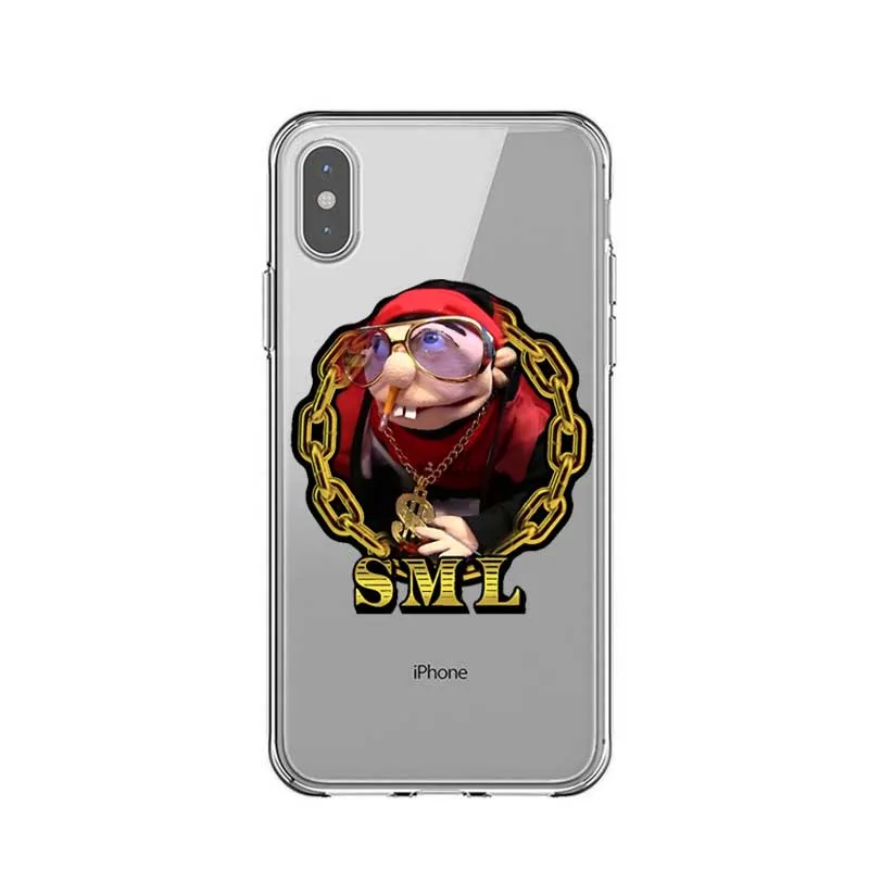 SML JEFFY HOPS мягкие силиконовые чехлы для телефона для iPhone 5 5S SE 6 6splus 7 Plus 8 плюс X XR XS MAX XS 5,8 6,1 6,5 дюймов крышка - Цвет: TPU