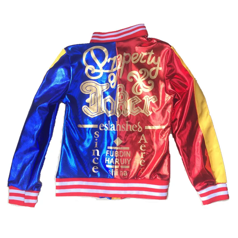 Women Adlut Joker Suicide Squad Harley Quinn cosplay Costume Christmas halloween jacket Sets costumes suits 155-178cm tall