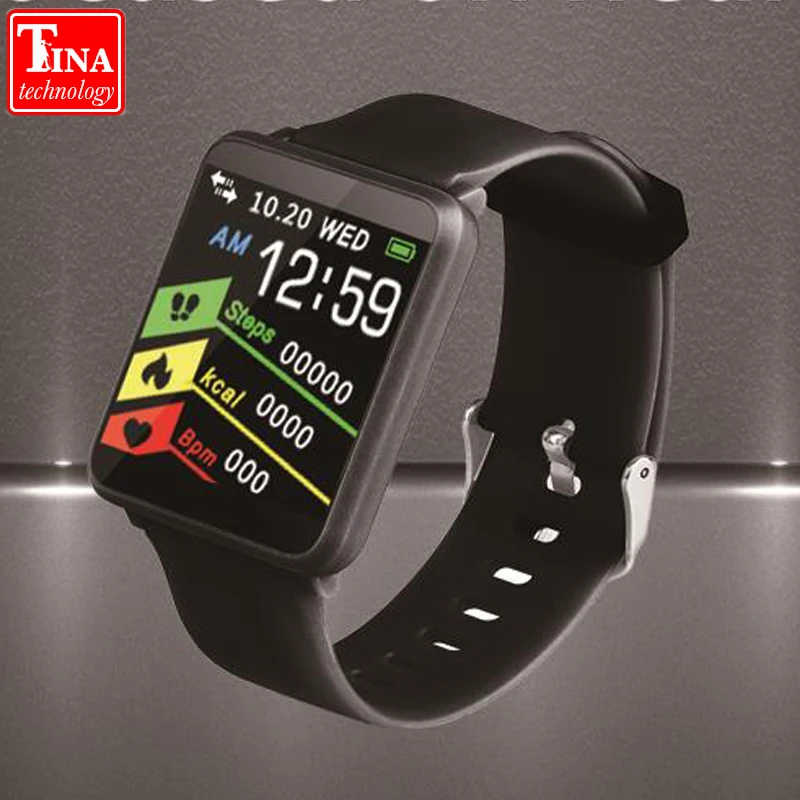 Fitness Tracker F1 Smart Bracelet Men Sport Smartwatch Heart Rate Monitor Band Blood Pressure Watches For Android IOS | Электроника