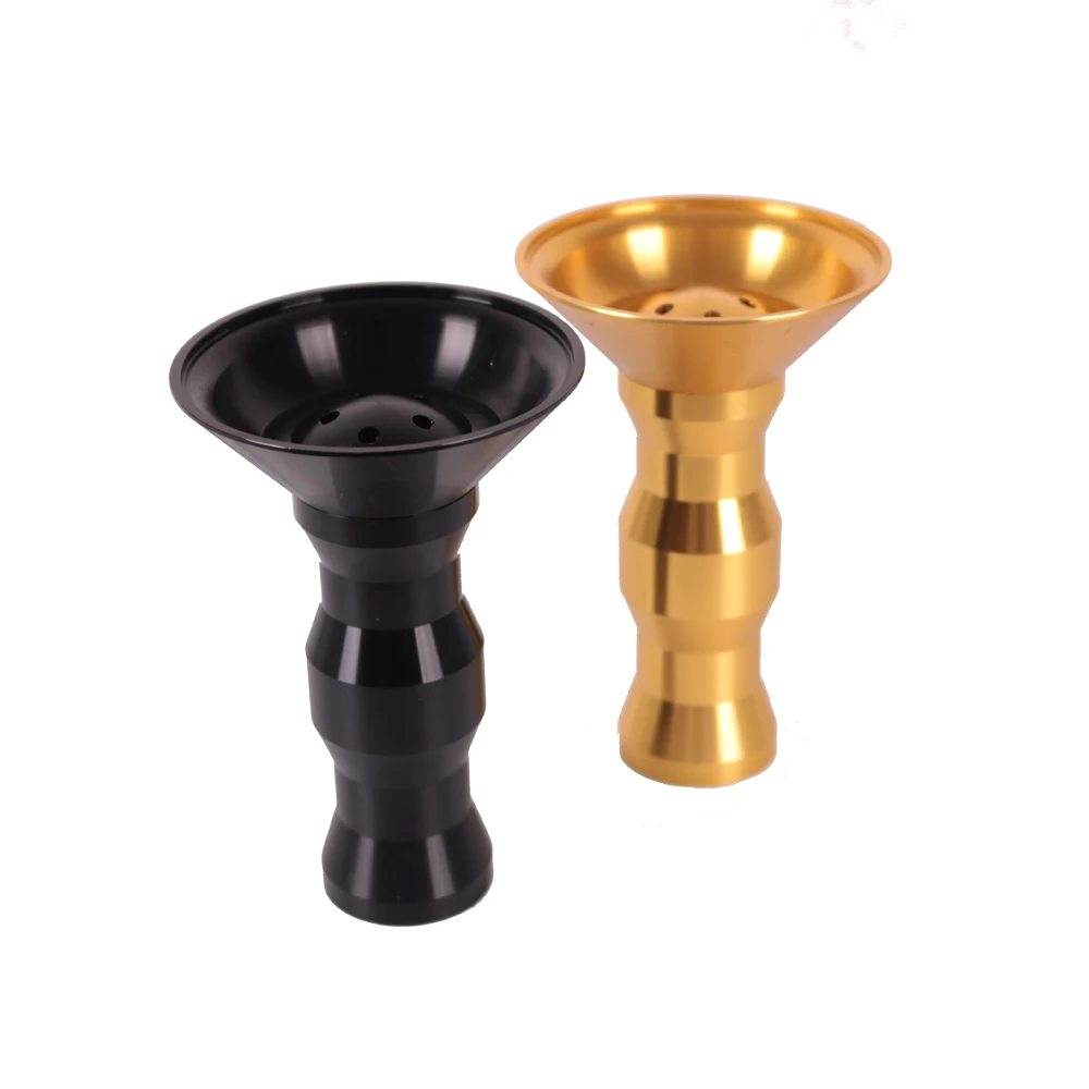 Aluminum Alloy Shisha Hookah Tobacco Bowl Head For Shisha Molasses Bowl