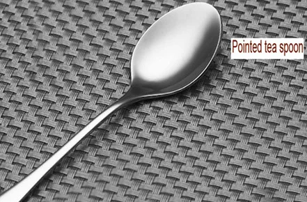 Pointed tea spoon