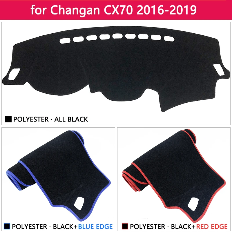 Для Changan CX70 Противоскользящий коврик для приборной панели, Солнцезащитный коврик для защиты от УФ-лучей, аксессуары для автомобиля