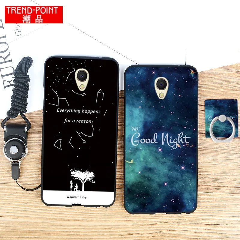 Meizu MX6 Case Cover 3D Relief Painting Back Covers For MX 6 Cases Slim Silicon TPU Soft Cell Phone Protection Capa |