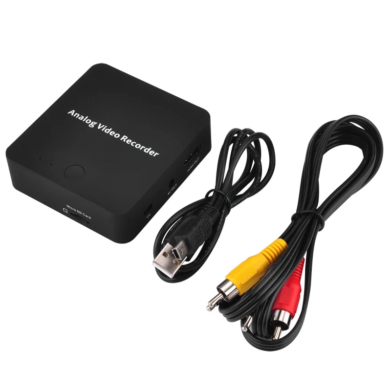 Ezcap272 VHS To Digital Converter AV Video Recorder Device for Hi8 VCR DVD DVR Camcorder Tape Media Analog File Digitizer Ezcap272 VHS To Digital Converter AV Video Recorder Device for Hi8 VCR DVD DVR Camcorder Tape Media Analog File Digitizer