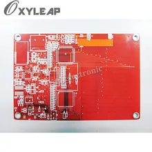 FR4 10 layer printed cicuit board/red soldermask pcb/ethcing pwb