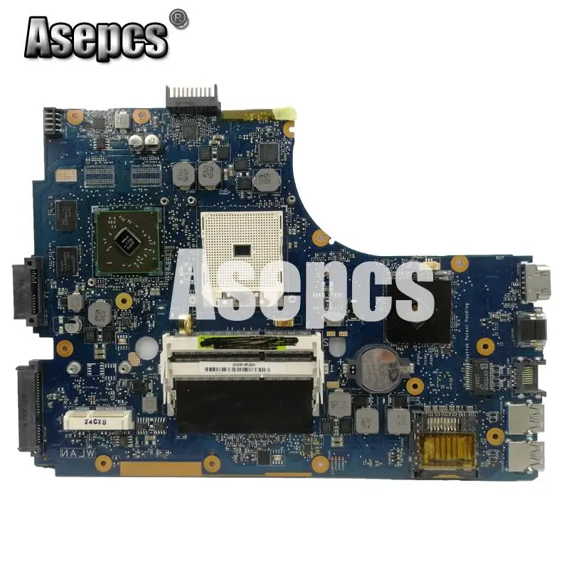 Asepcs для For Asus K55DR K55DE материнская плата с HD7520G дискретной видеокартой|Материнские