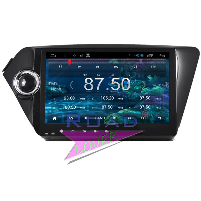 Roadlover Android 6 0 Автомагнитола для KIA K2 RIO 2010 Стерео GPS навигатор плеер 2 Din