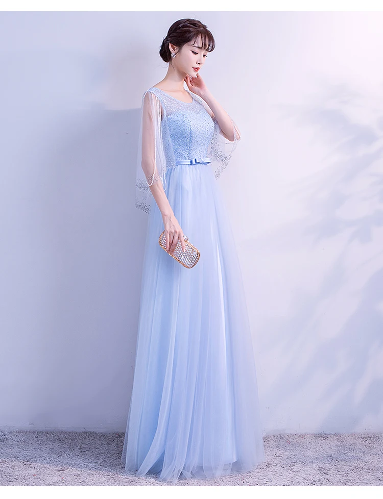Fairy style Evening dresse Homecoming dresses violet A Line Long Evening Dress Party Elegant Vestido De Festa beading Prom Gowns Fairy style Evening dresse Homecoming dresses violet A Line Long Evening Dress Party Elegant Vestido De Festa beading Prom Gowns