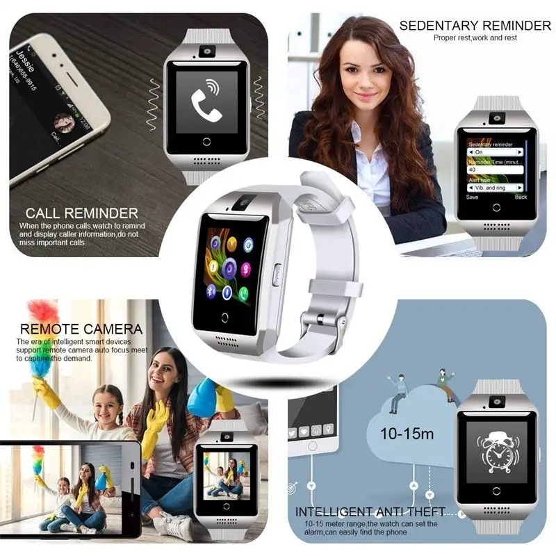 Смарт часы MOCRUX Q18 Bluetooth 2G GSM SIM TF|Смарт-часы| |