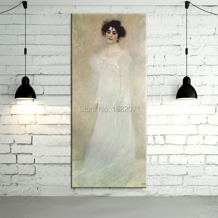 Превосходный искусный художник 100% ручная роспись высокое качество Impression Gustav Klimt