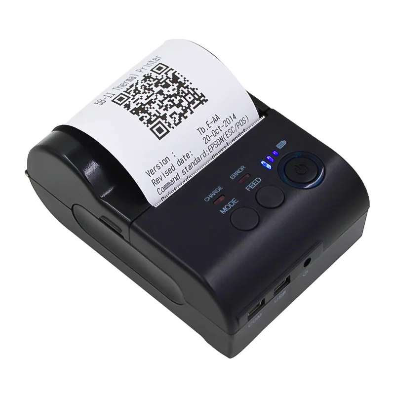 Bluetooth Thermal Ticket Printer 58mm POS Printer Thermal Receipt Ticket Barcode Printer Ticket Machine for IOS Android Windows Bluetooth Thermal Ticket Printer 58mm POS Printer Thermal Receipt Ticket Barcode Printer Ticket Machine for IOS Android Windows