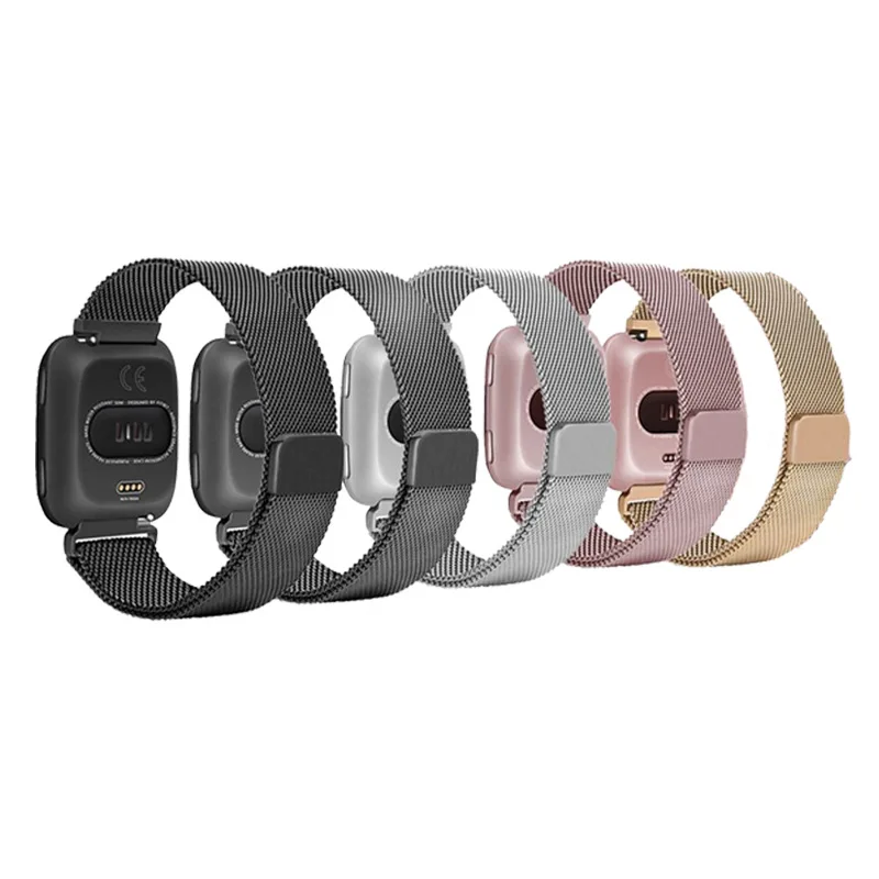 For Fitbit Versa Stainless Steel Milannes Watch BAND luxury strap   (1)