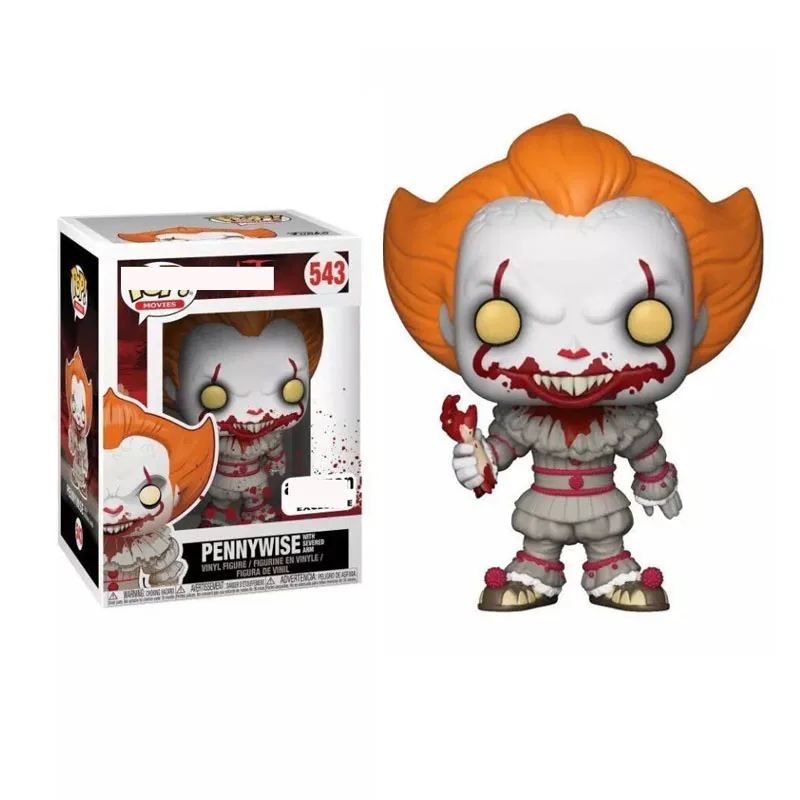 Экшн фигурки FUNKO из поп фильма Stephen King's It детская игра крик пеннивайз Чаки В