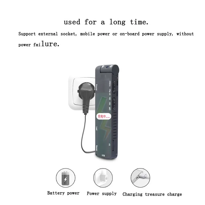 

DOITOP Mini Camera Infrared Night Vision 1080P Sport Digital Micro Cam Motion Detection Camcorder Recorder Recording Pen+Clip