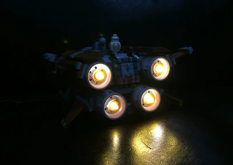 Комплект светильник (светильник) на 75178 и 05111 гг. Jakku Quadjumper (конструктор блока в