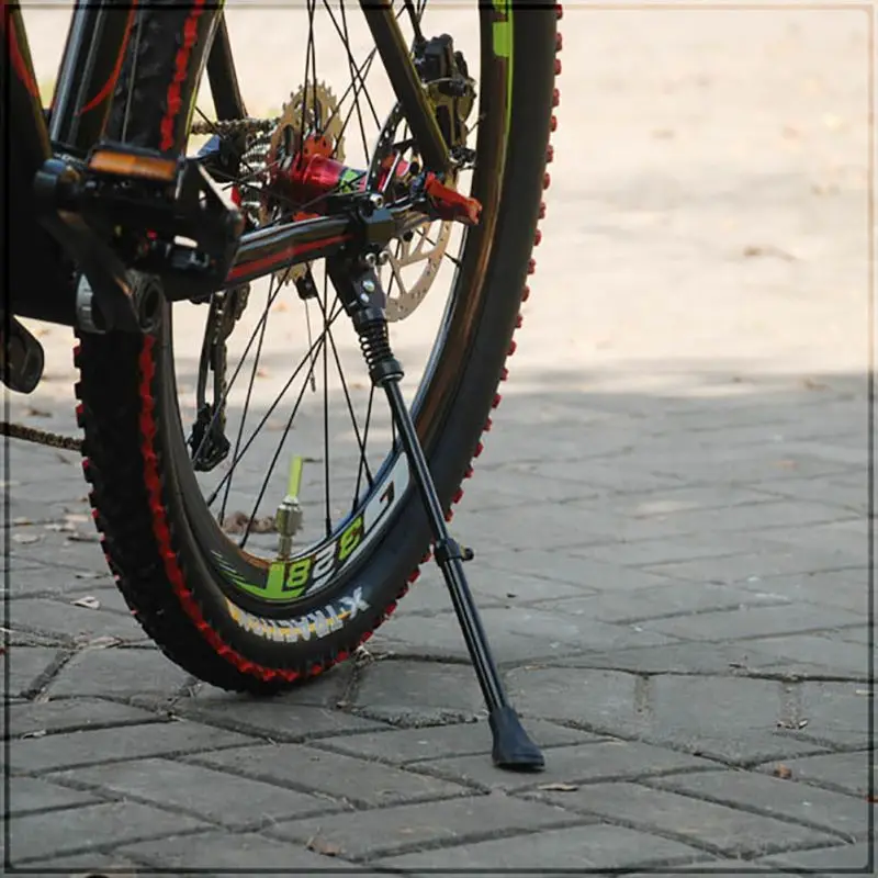 HEAVY DUTY BIKE KICKSTAND ALUMINIUM ALLOY ADJUSTABLE BICYCLE SIDE KICKSTAND BIKE