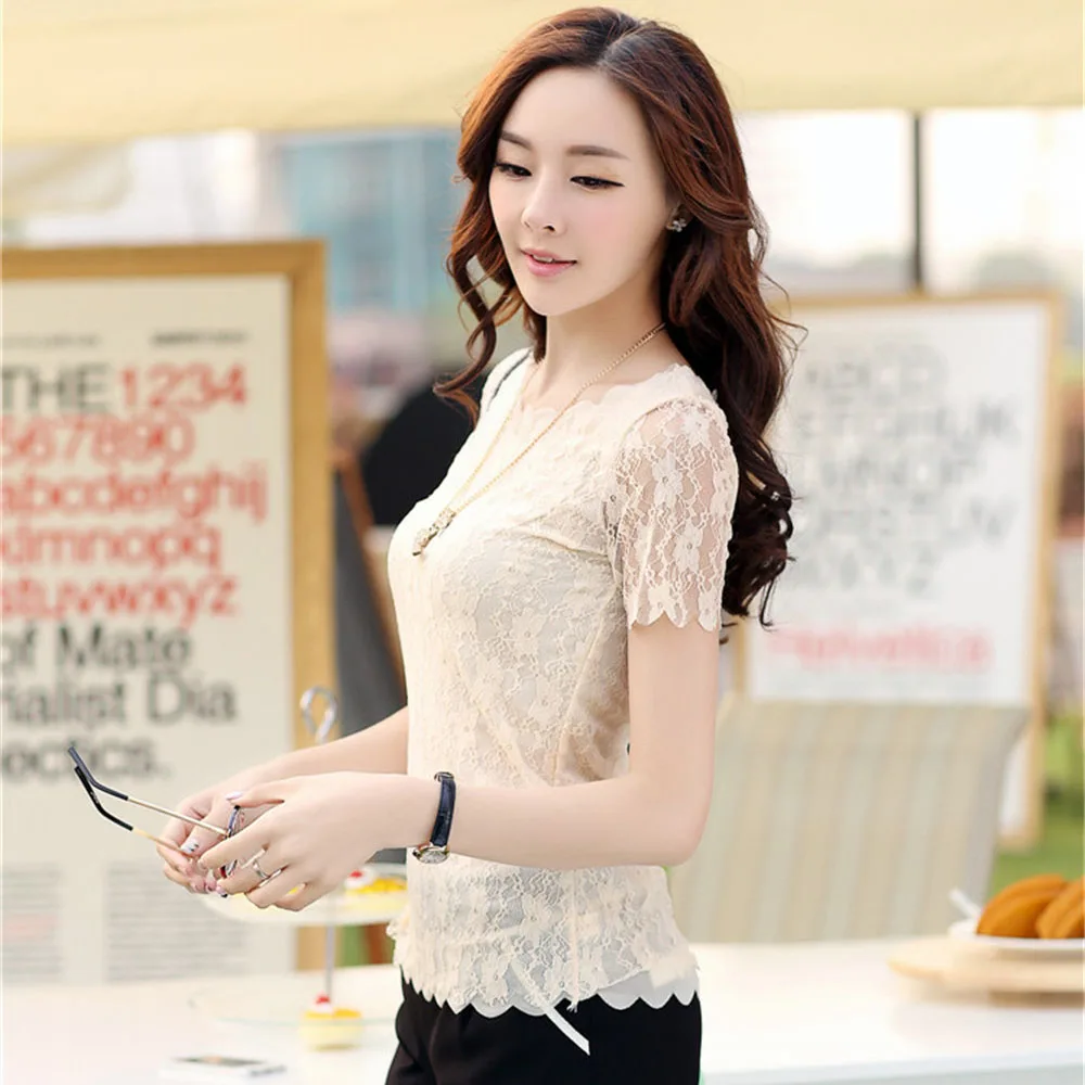 Женская юбка с коротким рукавом оптом|white lace blouse|lace blouseblouses plus |