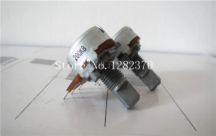 

[BELLA] ALPS Japanese imports B200K single joint mono audio amplifier volume potentiometer handle length 15MM Axle 3 feet-50PCS/