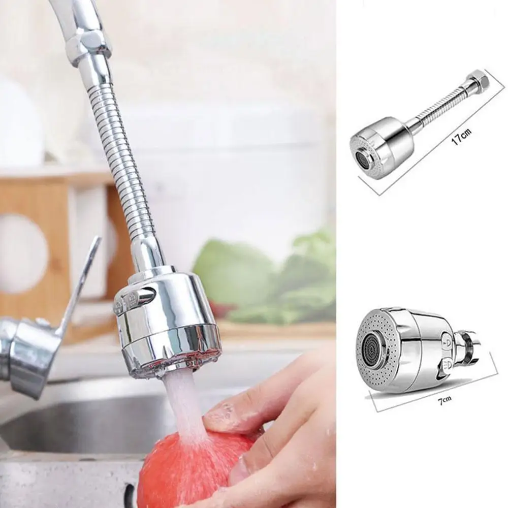 

360 Rotatable Faucet Nozzle Kitchen Faucet Shower Water Stream Faucet Bathroom Faucet Connector Parts