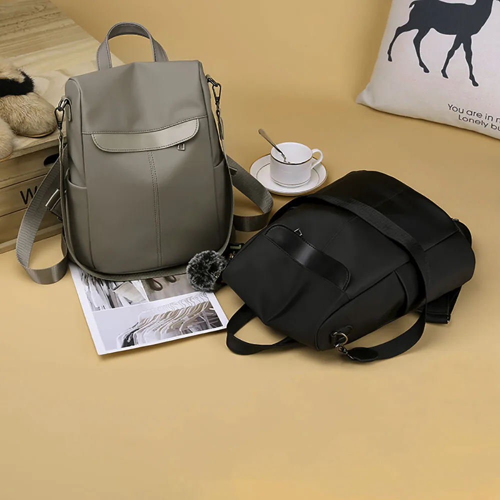 

Women Backpack School Bags Women Backpack Trend Wild Oxford Cloth Bag Large Capacity Travel Backpack For Teenagers Backpack