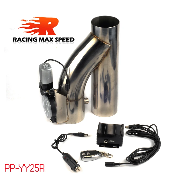 

2.5inch SS304 wireless contral Type Y Exhaust muffler pipe /Remote Control