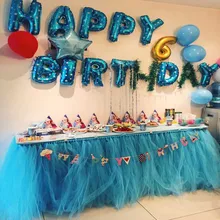 Много тюль пачка настольная юбка тюлевые скатерти и салфетки для свадьбы для украшения детского душа вечерние банкетные Свадебные стол ing домашний текстиль