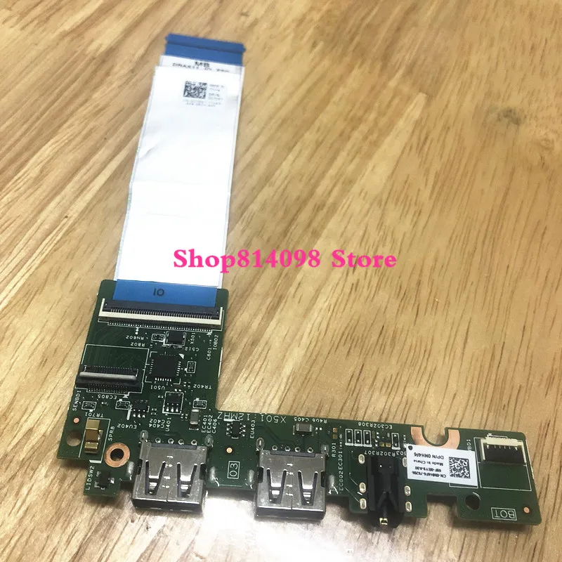 KEFU 3168 аудио разъем двойной USB плата кабель MH4F6 0MH4F6 G7D57 0G7D57 тест хорошее Бесплатная
