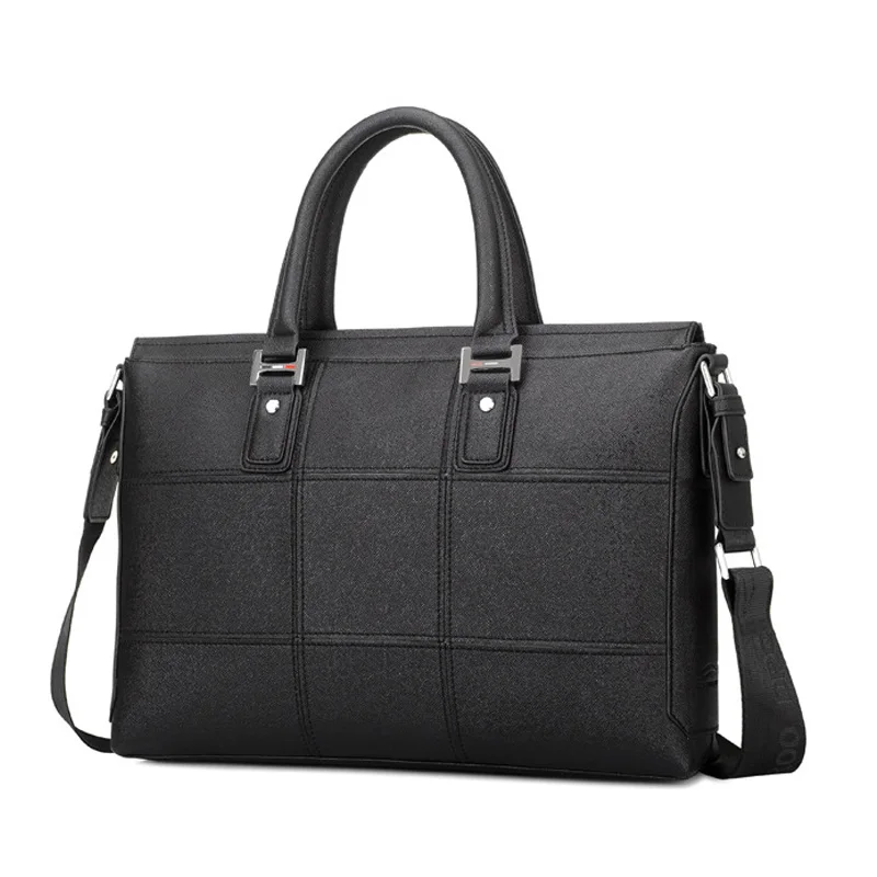

Briefcases Men Handbag PU Leather Business Bag Men's Handbags Luxury Laptop Bags Men Shoulder Messenger Bag Male Crossbody Bags
