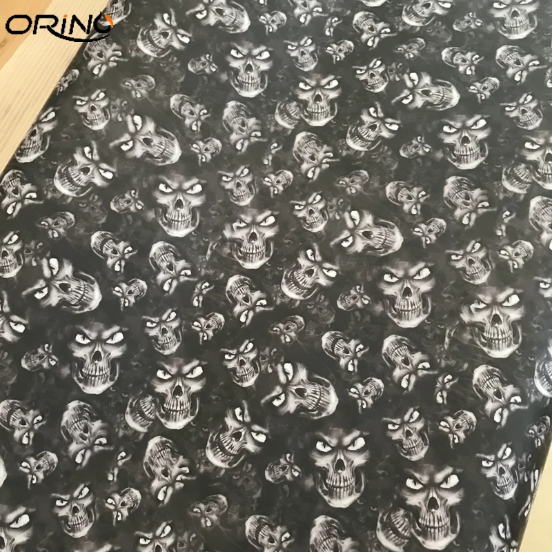 Skull Vinyl Film Car Sticker-11