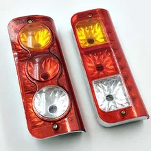 2 шт. Электрический трехколесный велосипед задние фонари поворотники Реверсивные стоп-сигналы 60 в четыре провода три-свет