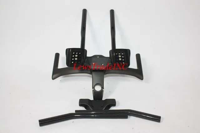 Cheap Costelo Full carbon fiber bar road Integrated handlebar&stem,TT handlebar rest handlebar carbon handlebar bicycle parts